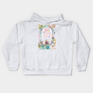 Autumn is second spring Kids Hoodie